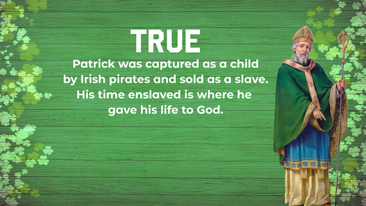 So You Think You Know St Patrick image number null